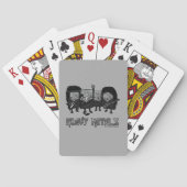 Schwermetalle Spielkarten (Rückseite)
