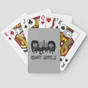Schwermetalle Spielkarten