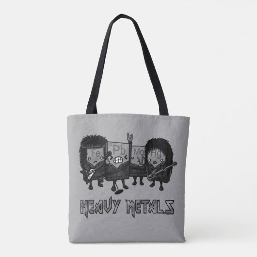 Schwermetalle Tasche (Rückseite)
