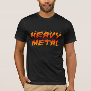 Schwermetallfeuer-Shirt T-Shirt