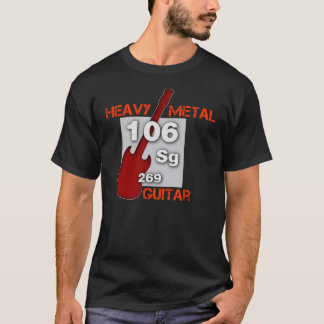 Schwermetallgitarre T-Shirt