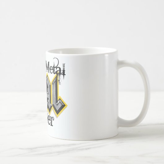 SCHWERMETALLkohlen-BERGMANN Kaffeetasse (Rechts)