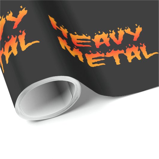 SchwermetallPackpapier Geschenkpapier (Rolleneckpunkt)