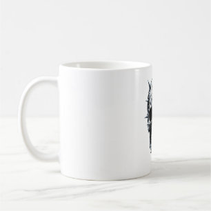 Schwermetallschädel Kaffeetasse