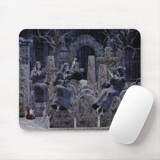 Schwermetallsummen-Friedhof mousepad (Mit Mouse)