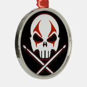 Schwermetallverzierungs-Rock u. Silbernes Ornament (Rechts)