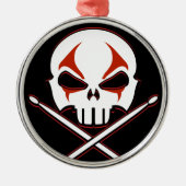 Schwermetallverzierungs-Rock u. Silbernes Ornament (Vorne)