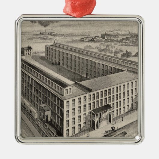 Schwermütige Estabrook u. Andersons Silbernes Ornament (Vorne)