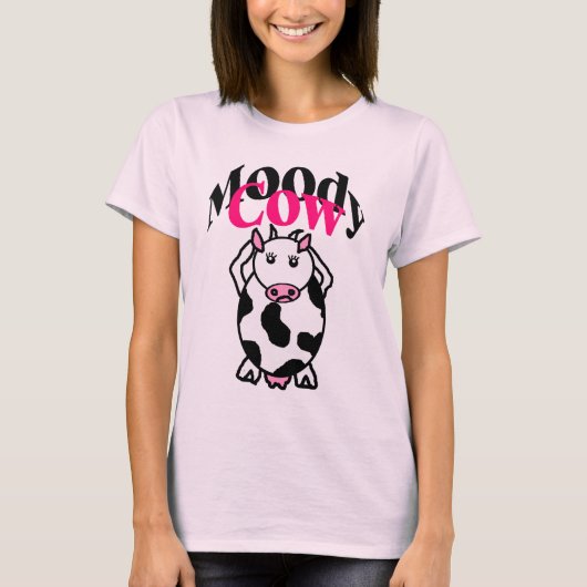Schwermütige Kuh T-Shirt (Vorderseite)