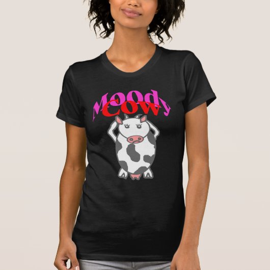 Schwermütige Kuh T-Shirt (Vorderseite)