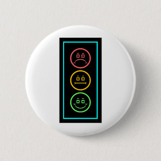 Schwermütiger Neonstoplight Button