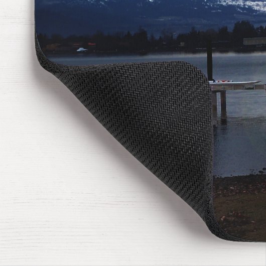 Schwermütiger See Mousepad (Ecke)