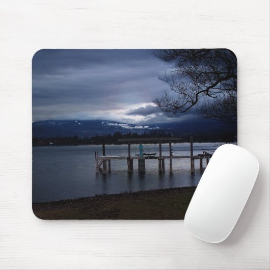 Schwermütiger See Mousepad (Mit Mouse)