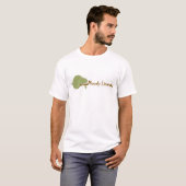 Schwermütiges Eidechsen-Logo T-Shirt (Vorne ganz)