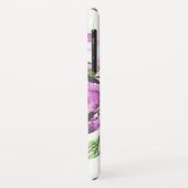 Schwermütiges lila Vintages Case-Mate iPhone Hülle (Hinten/Links)