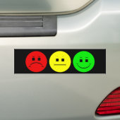 Schwermütiges Stoplight-Trio Autoaufkleber (Auf Auto)