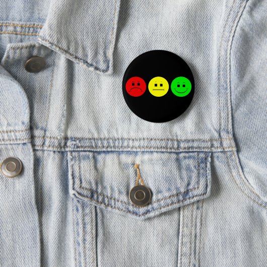 Schwermütiges Stoplight-Trio Button (Beispiel)