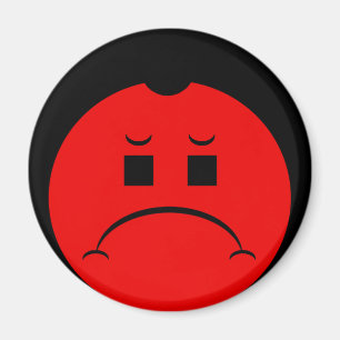 Schwermütiges Stoplight-Trio Ron Buckstopper Magnet