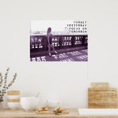 Schwerpunkt auf Ceili Moore Irish Dance Poster von (Küche)