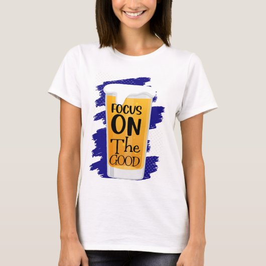 SCHWERPUNKT AUF DAS GUTE BIER T-Shirt (Vorderseite)