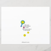 Schwerpunkt auf dem Good_Flat Paper Sheet 11" x 8, (Rückseite)