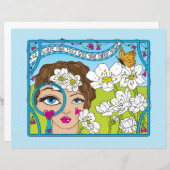 Schwerpunkt auf dem Good_Flat Paper Sheet 11" x 8, (Vorne/Hinten)