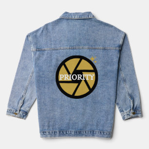 Schwerpunkt Coole Fotografie Jeansjacke
