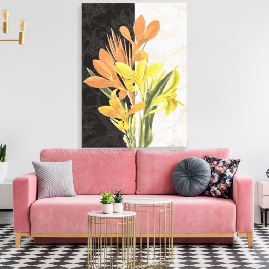 Schwerpunkt I Leinwanddruck (Insitu (Wohnzimmer))