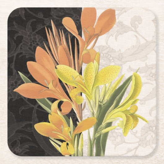 Schwerpunkt I Rechteckiger Pappuntersetzer (Vorderseite)