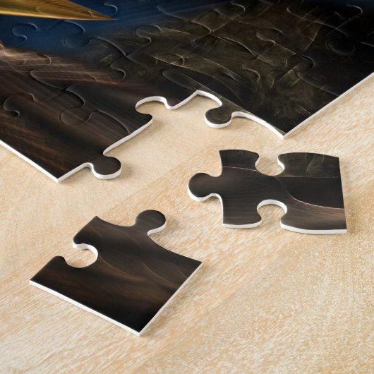Schwert der Fraktal Kunst Puzzle (Seite)