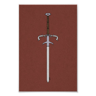 Schwert des 16. Jahrhunderts Fotodruck