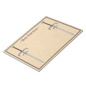 Schwert des 16. Jahrhunderts Notizblock (angewinkelt)