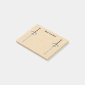 Schwert des 16. Jahrhunderts/Trage-/Prozessionssch Post-it Klebezettel (angewinkelt)