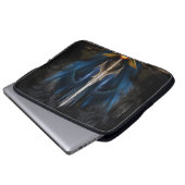 Schwert des Fraktals Art Laptop-Sieb Laptopschutzhülle (Vorne Knopf)