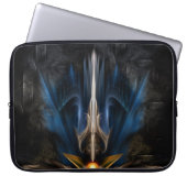 Schwert des Fraktals Art Laptop-Sieb Laptopschutzhülle (Vorderseite)