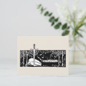 Schwert im Stein Postkarte (Stehend Vorderseite)