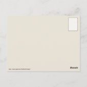 Schwert im Stein Postkarte (Rückseite)