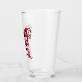 Schwert-Tiger-Getränkeglas Glas (Links)