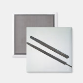 Schwert und Mantel aus La Tene, Schweiz Magnet (Vorderseite/Rückseite)