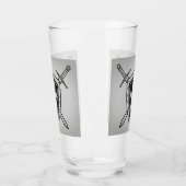 Schwert und Schild Glas (Links)