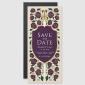 Schwert- und Schildmittelalterliche Fantasie Save  Magneteinladung (Vorne/Hinten)