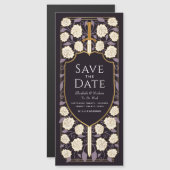 Schwert- und Schildmittelalterliche Fantasie Save  Magneteinladung (Vorne/Hinten)