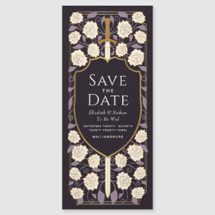 Schwert- und Schildmittelalterliche Fantasie Save  Magneteinladung