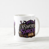 Schwert-und-Sorcery-Fiktion Kaffeetasse (VorderseiteRechts)