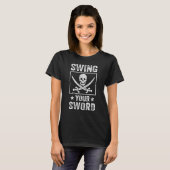 Schwert Vintag 2 T-Shirt (Vorne ganz)
