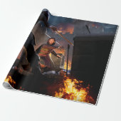 Schwertantin - Schleifpapier Geschenkpapier (Ungerollt)