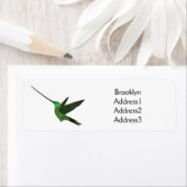 Schwertbillige Darstellung des Kolibris-Cartoon (Insitu)