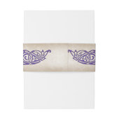 Schwerter Celtic Wedding Einladungsbanderole (Rückseitenbeispiel)