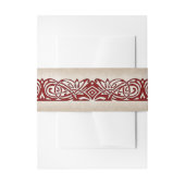 Schwerter Celtic Wedding Einladungsbanderole (Vorderseite Beispiel)