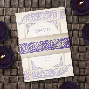 Schwerter Celtic Wedding Einladungsbanderole